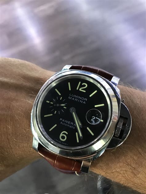 panerai pam 104 vs 164|Panerai luminor marina automatic pam104.